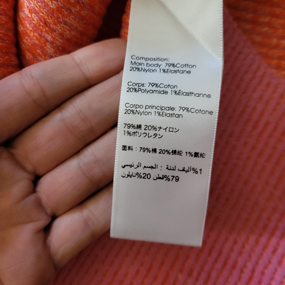 3.1 PHILLIP LIM Double Face Crossbody Sweater Midi Dress Pink - Picture 13 of 14